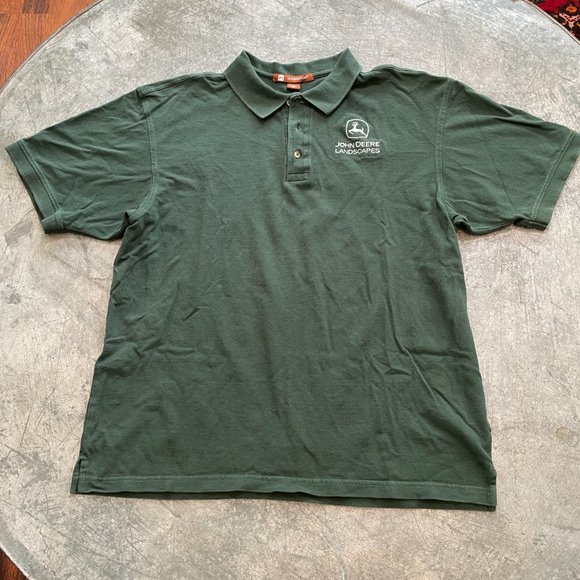 Vintage Style John Deere Embroidered Polo - Picture 2 of 11
